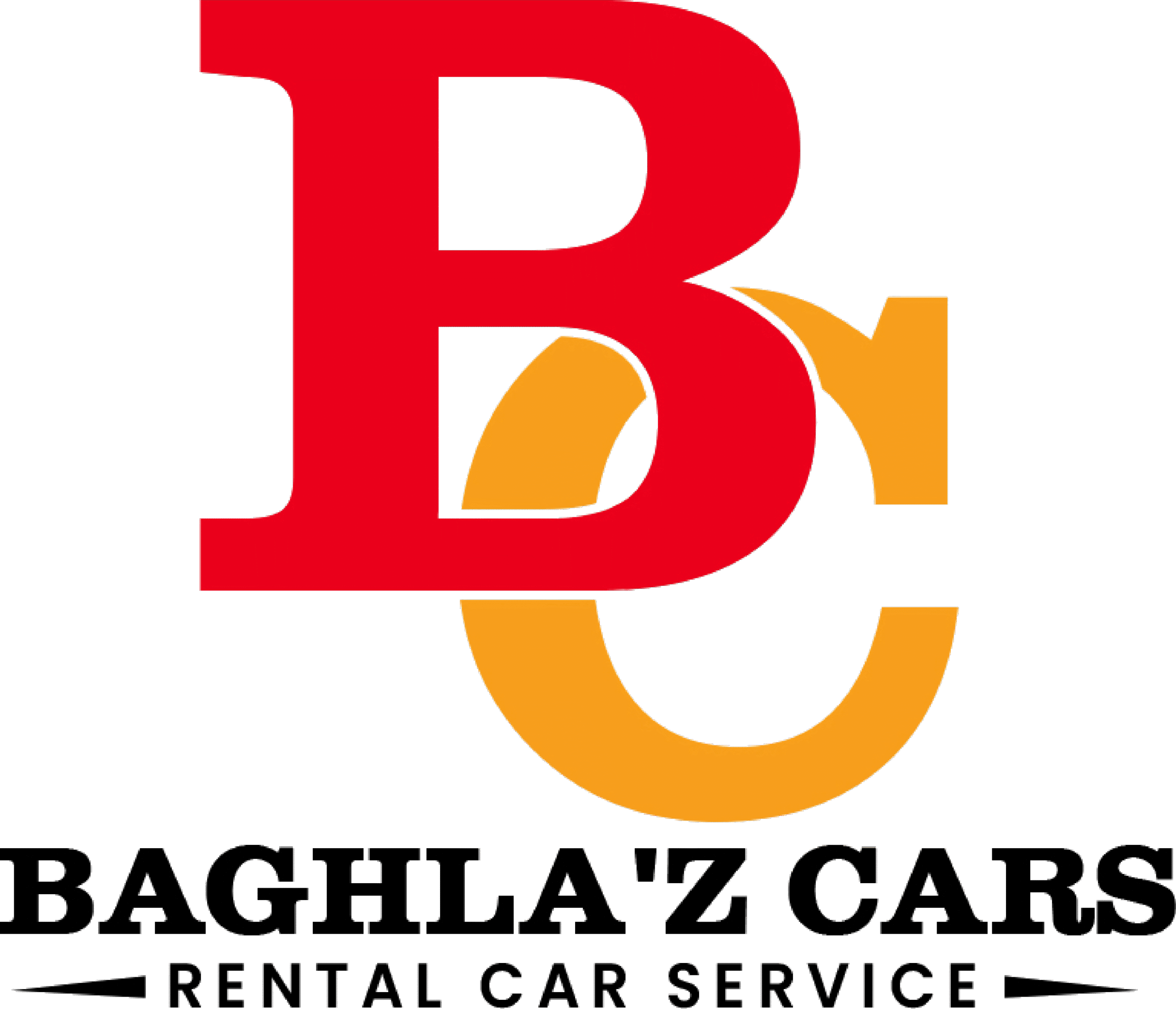 Baghlaz Car Rental Service Logo